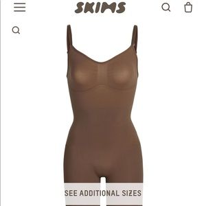 SKIMS Shapewear - Bodysuit Mid Thigh BRAND NEW WITHOUT TAGS